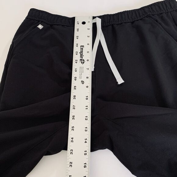 Figs Scrub Pants  Tansen Jogger Men XL Tall Black Pull On Pockets Stretch Medic - Picture 7 of 9